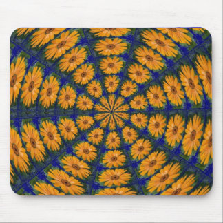 Orange African Daisy Mousepad