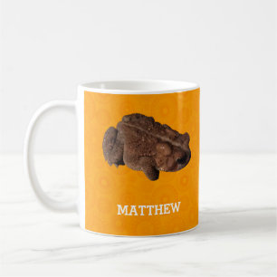 Orange American Toad Foto Personalisiert Kaffeetasse