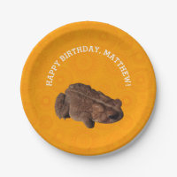 Orange American Toad Foto Personalisiert