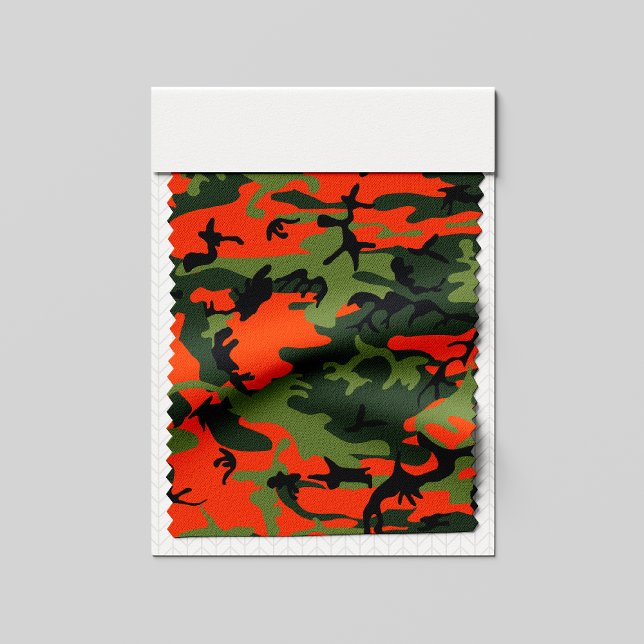 Orange and Green Camouflage, Militär, Armee Stoff (Von Creator hochgeladen)