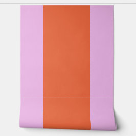 Orange and Pink Stripes Tapete