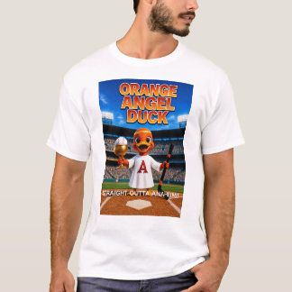 ORANGE ANGEL DUCK Herren Basic T-Shirt