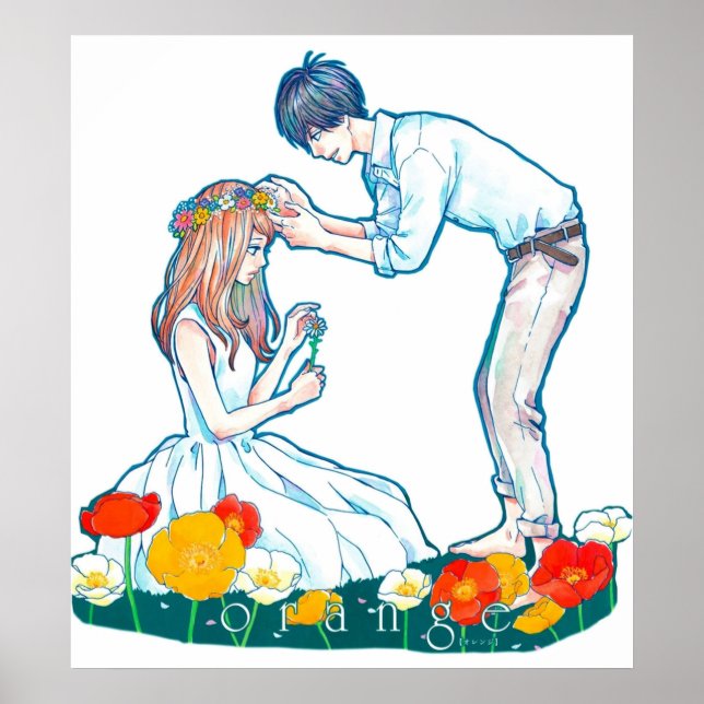 Orange Anime Naho Kakeru Liebe Poster (Vorne)
