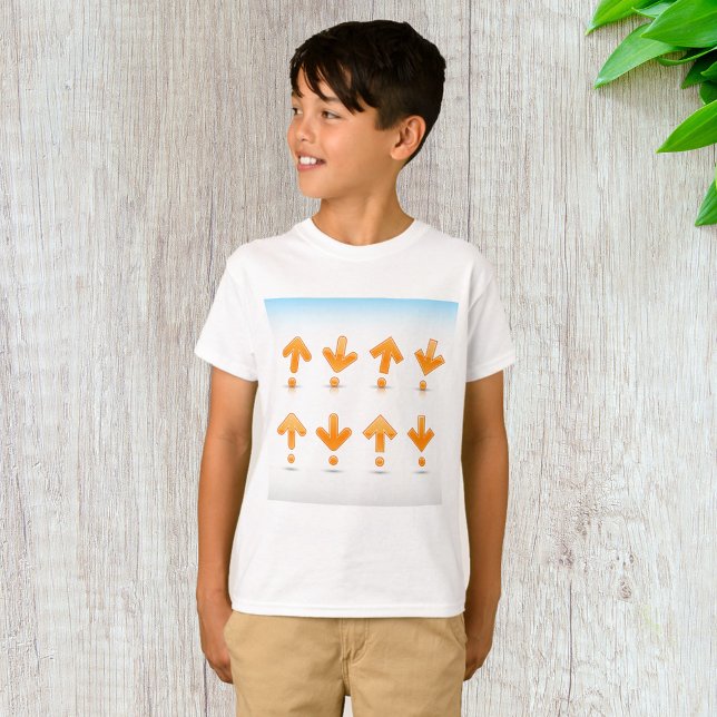 Orange Arrows T-Shirt (Von Creator hochgeladen)