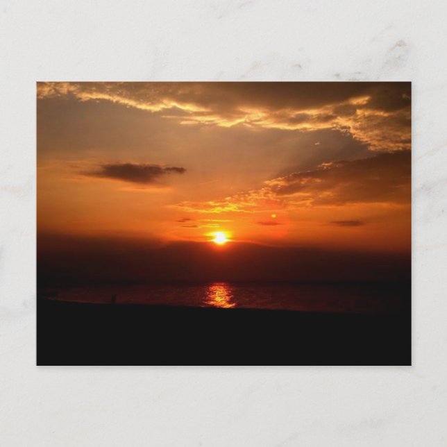 Orange Awakening Postkarte (Vorderseite)