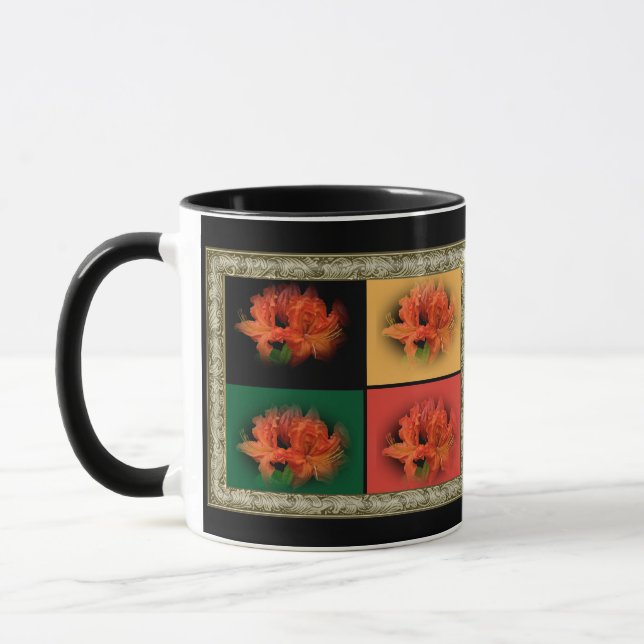 Orange Azaleas Tasse (Links)
