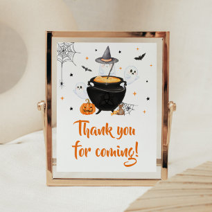 Orange Baby is Brewing Danke für Ihr Kommen Poster