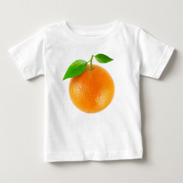 Orange Baby T-shirt (Vorderseite)
