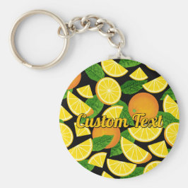 Orange Background Schlüsselanhänger