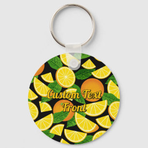 Orange Background Schlüsselanhänger