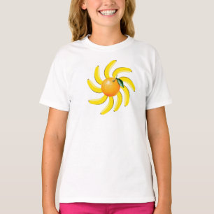 Orange Bananen T-Shirt