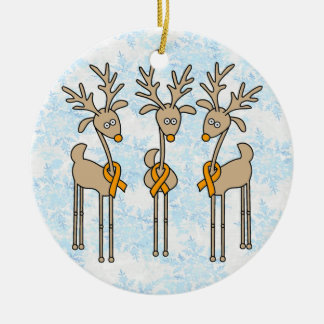 Orange Band-Ren Keramik Ornament