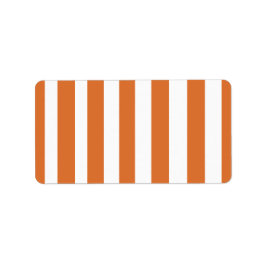 Orange Bars Labels Adressaufkleber