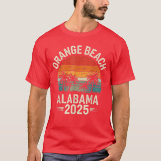 Orange Beach Alabama 2025 Familienreise Freunde Gr T-Shirt
