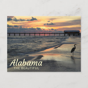 Orange Beach, Alabama Golf Postcard Postkarte