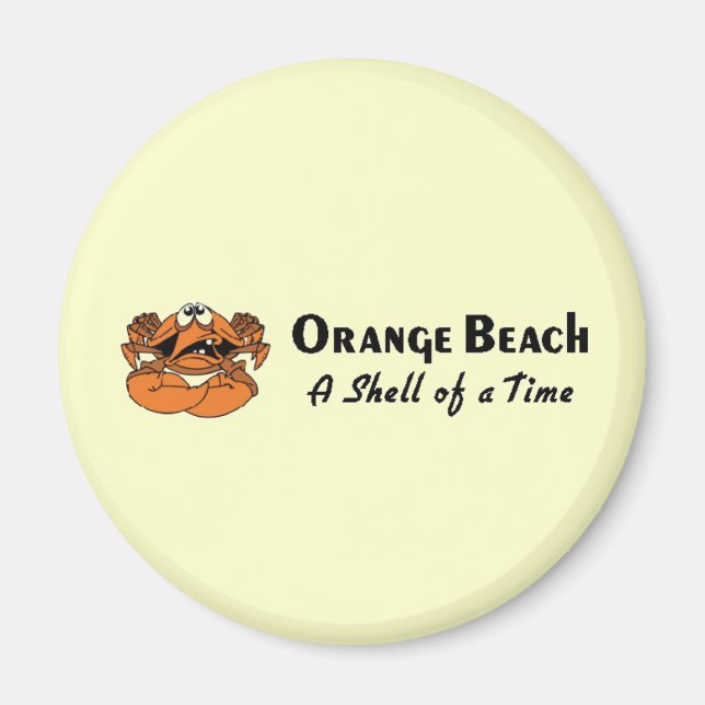 Orange Beach Alabama Magnet (Vorne)