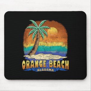 Orange Beach Alabama Vintage-Antik-Souvenir Mousepad