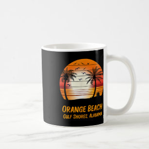 Orange Beach Gulf Shores Alabama Vintage Sonnenunt Kaffeetasse