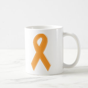 Orange Bewusstseins-Band Tasse