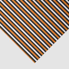 Orange & Black Halloween-Karneval Magie Seidenpapier