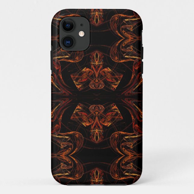Orange & Black iPhone 5 Case-Mate Selten dort Hülle (Rückseite)