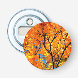 Orange Blätter Flaschenöffner