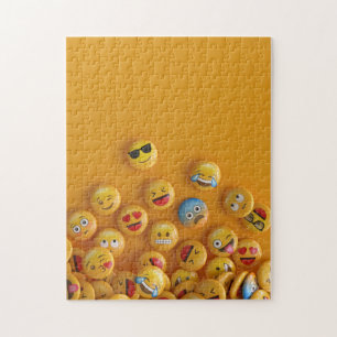 Orange Bliss Emoji Collection Puzzle