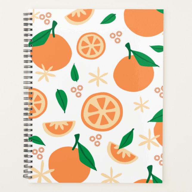 Orange Bliss Planner Planer (Vorderseite)