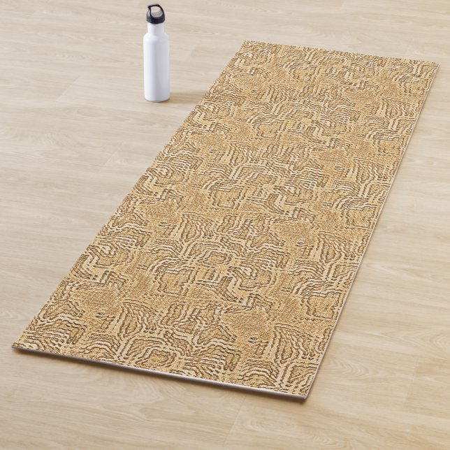 Orange Bloom Yogamatte (Beispiel)