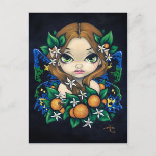 "Orange Blossom Fairy" Postkarte