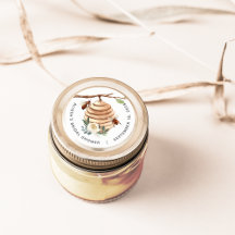 Orange Blossom Honey Bee Favor