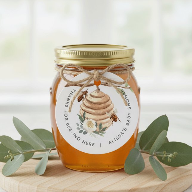 Orange Blossom Honey Bee Geschenkanhänger (Von Creator hochgeladen)