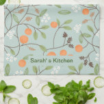 Orange Blossom Küchentuch<br><div class="desc">Green Orange Blossom Küchentuch</div>