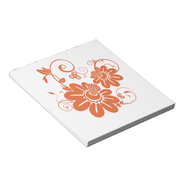 Orange Blossom Notizblock (angewinkelt)
