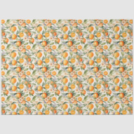Orange Blossom Tissue Paper Seidenpapier
