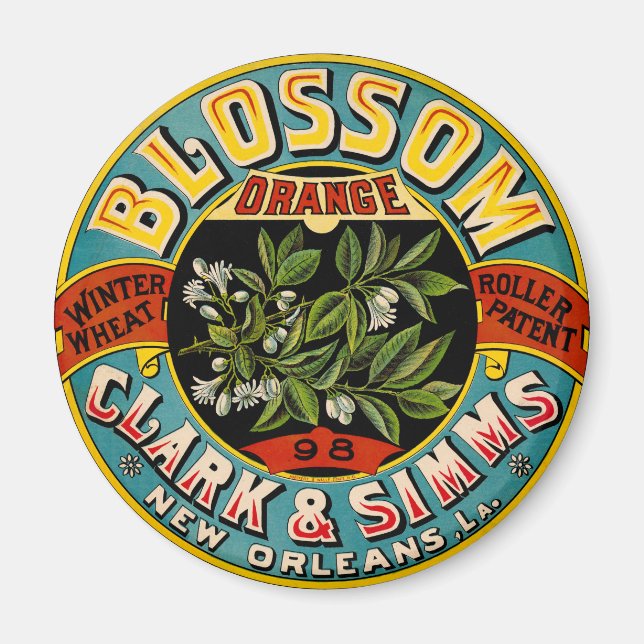 Orange Blossom Winterwheat Magnet (Vorne)