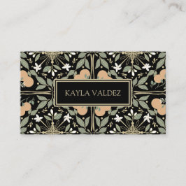 Orange Blossoms Botanical Visitenkarte