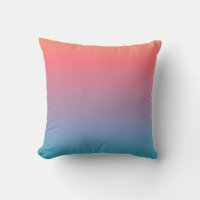 Orange Blue Ombre Modern
