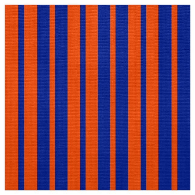 Orange Blue Stilelemente Design Streifen Stoff (Muster)