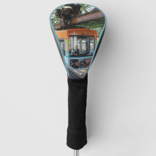 Orange Blue Wuppertal Schwebebahn Golf Headcover