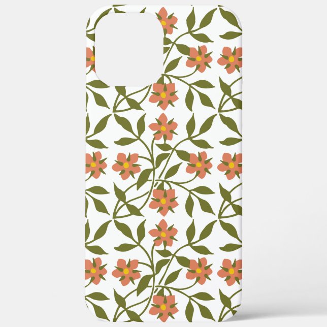 ORANGE-BLUME Case-Mate iPhone HÜLLE (Rückseite)