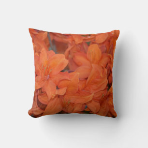 Orange Blume Kissen