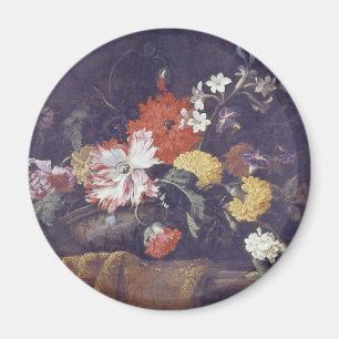Orange Blumen-Stück - Mohnblumen…, Jean Baptist Magnet