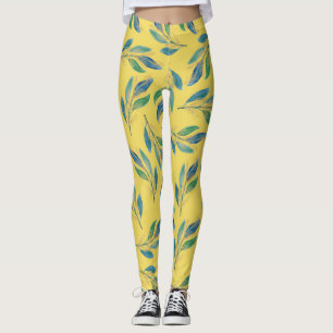 Orange Blut Leggings