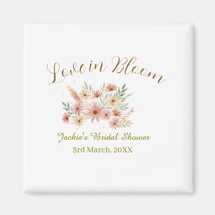 Orange Boho-Liebe in Bloom Junggesellinnenabschied Magnet
