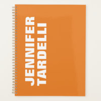 Orange Bold Minimalistisch Modern Elegant Beruflic