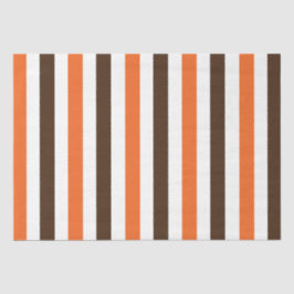 Orange-braune Muster für vertikale Streifen Seidenpapier