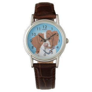 Orange Brittany Wrist Watch Armbanduhr