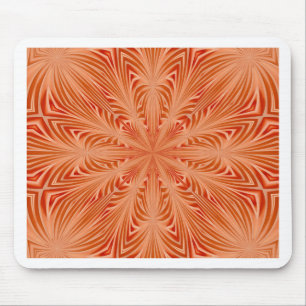 Orange Burst Mousepad