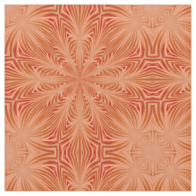 Orange Burst Stoff (Nahaufnahme)